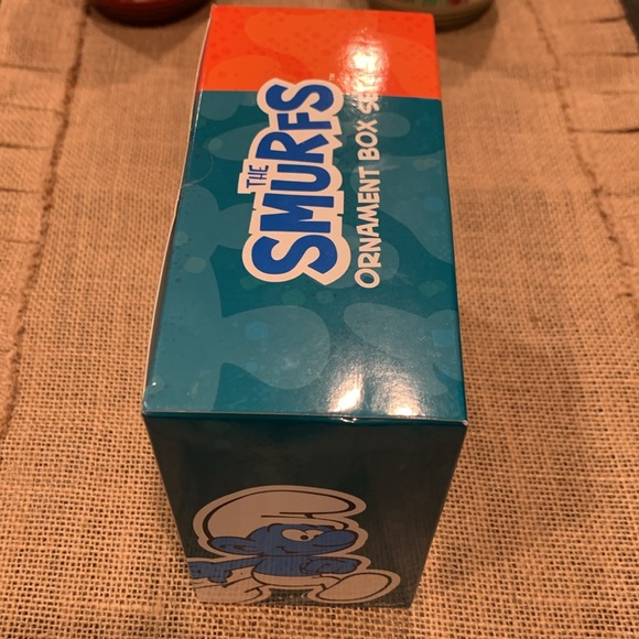 The Smurfs Ornament Box Papa Smurf & Smurfette Set - Picture 7 of 8